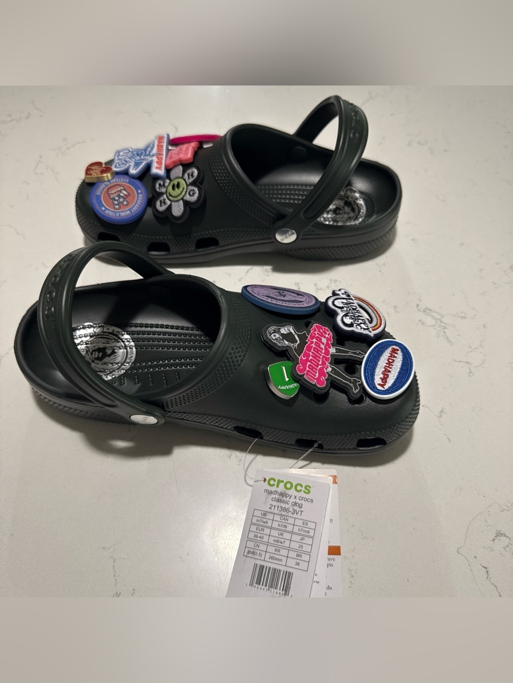 Madhappy x Crocs Classic Clog Kelp Olive Green Men's 6 / Women's 8 NIB 211386-3V